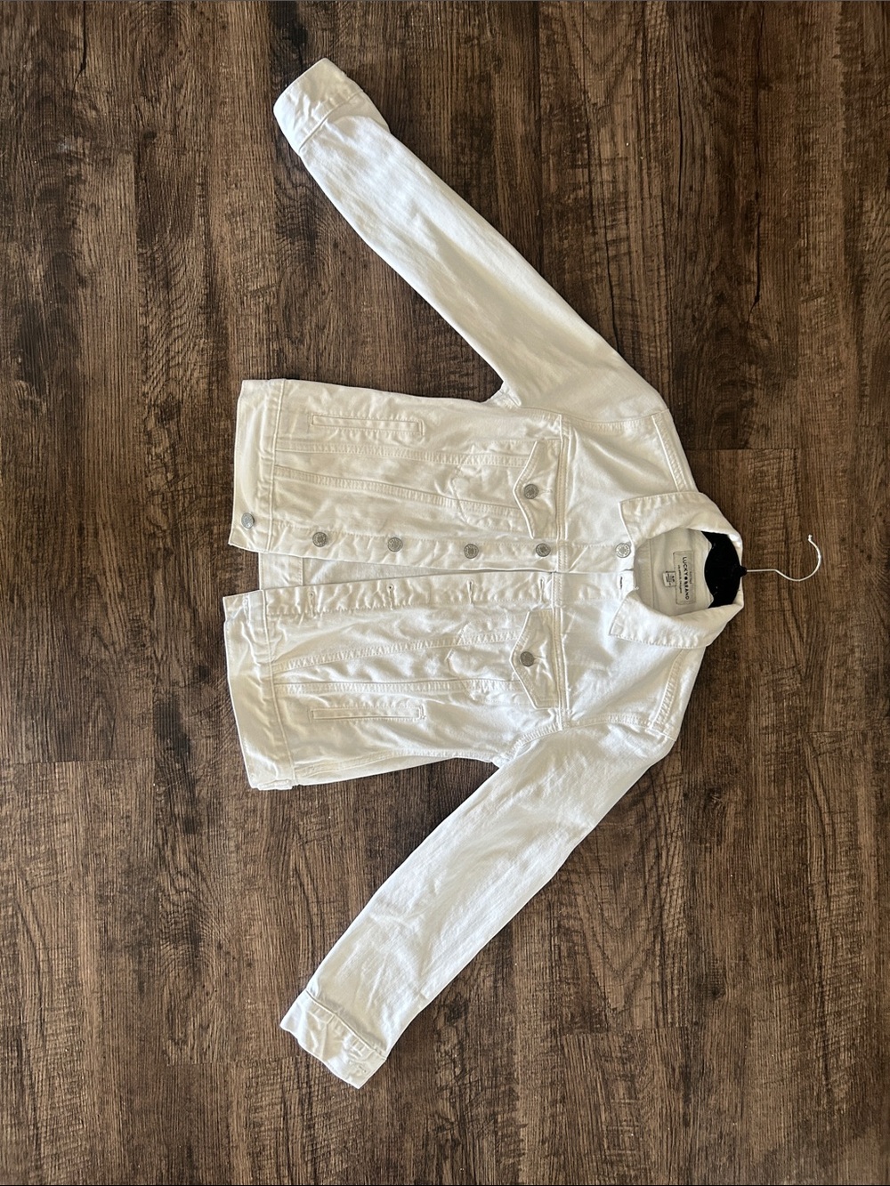 Lucky Brand White Denim Jacket - Picture 4 of 4